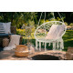 Armchair LOGAN, max. 100 kg, garden, swing, beige net Armchair LOGAN, max. 100 kg, garden, swing, beige net