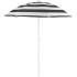 Parasol DALIA 180 cm, 32/32 mm, with tilting joint, black and white, beach