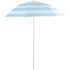 Parasol DALIA 180 cm, 32/32 mm, with tilting joint, blue-white, beach