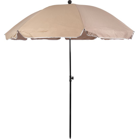 Parasol BETTY 200 cm, 22/25 mm, with hinge, beige, beach Parasol BETTY 200 cm, 22/25 mm, with hinge, beige, beach