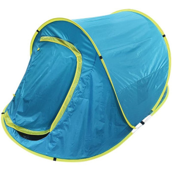 Палатка Strend Pro, складная, пляжная, сине-желтая, 220х120х95 см