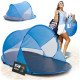 Tent Strend Pro, foldable, beach, blue, 190x120x90 cm