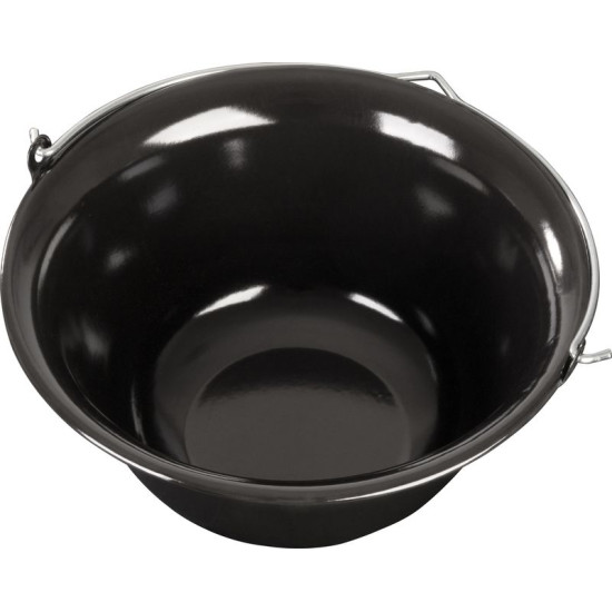 MagicHome katls, gulašam, 12 litri, 39,8x18 cm, emaljēts, pelēks-melns, bez vāka