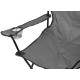 Krēsls LEQ ARNOLD, tumši pelēks, salokāms, kempings, Oxford 600D, 82x50x80 cm Krēsls LEQ ARNOLD, tumši pelēks, salokāms, kempings, Oxford 600D, 82x50x80 cm