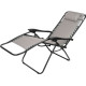 Lounger CAROLINA, grey, adjustable, 160x60x110 cm Lounger CAROLINA, grey, adjustable, 160x60x110 cm