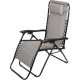 Lounger CAROLINA, grey, adjustable, 160x60x110 cm Lounger CAROLINA, grey, adjustable, 160x60x110 cm