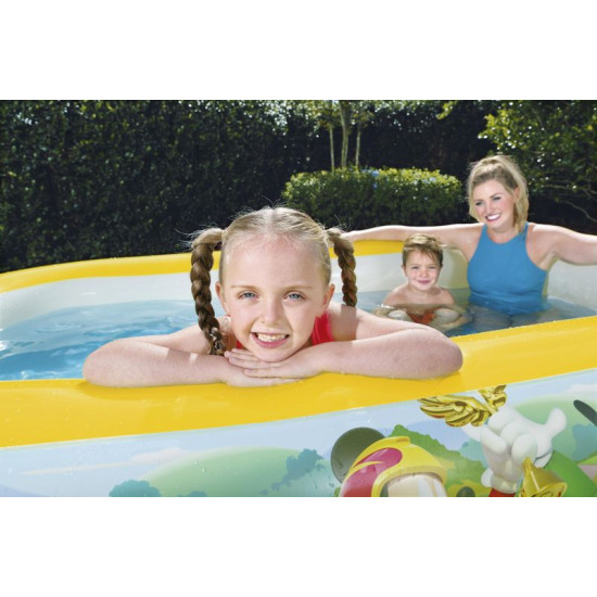 Bestway® 91008 pool, Mickey Mouse, children's, inflatable, 262x175x51 cm