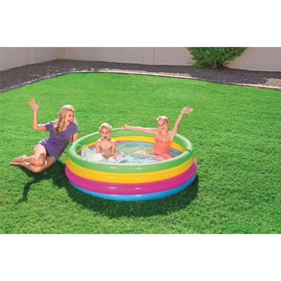 Bestway® Rainbow Inflatable Play Pool