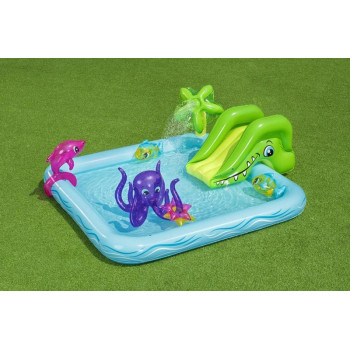 Bestwаy® Детская игровая площадка надувная для воды 2,39 м x 2,06 м x 86 см Bestwаy® Детская игровая площадка надувная для воды 2,39 м x 2,06 м x 86 см