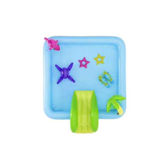 Bestwаy® Детская игровая площадка надувная для воды 2,39 м x 2,06 м x 86 см