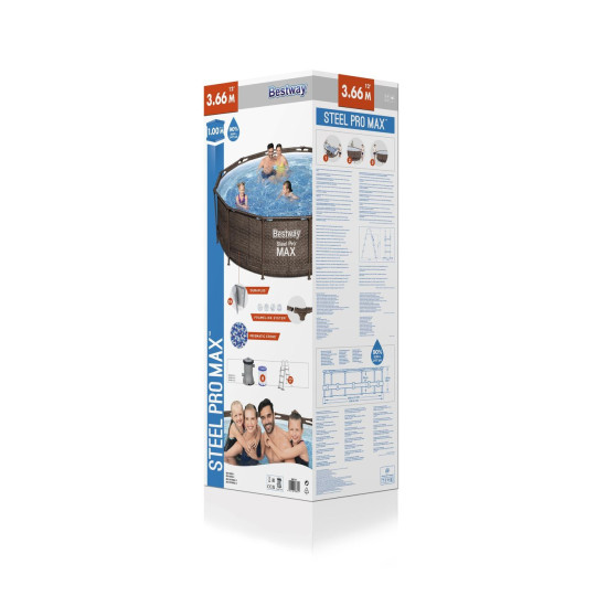 Bestway® Power Steel™ Baseins 3,66 m x 1,0 m