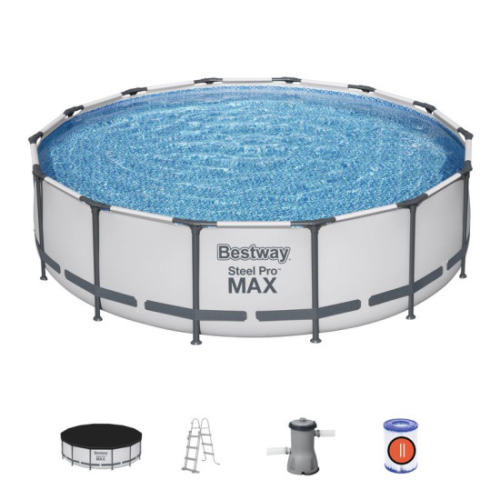 Bestway® Steel Pro MAX™ Baseins apaļš 4,27 m x 1,07 m