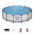 Bestway® Steel Pro MAX™ Baseins apaļš 4,27 m x 1,07 m