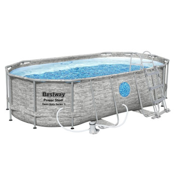 Bestwаy® рower Steel™ 56714, Бассейн 4,27 м x 2,50 м x 1,00 м Bestwаy® рower Steel™ 56714, Бассейн 4,27 м x 2,50 м x 1,00 м