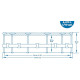 Bestway® Steel Pro MAX™ Baseins 3,66 m x 76 cm, filtrs