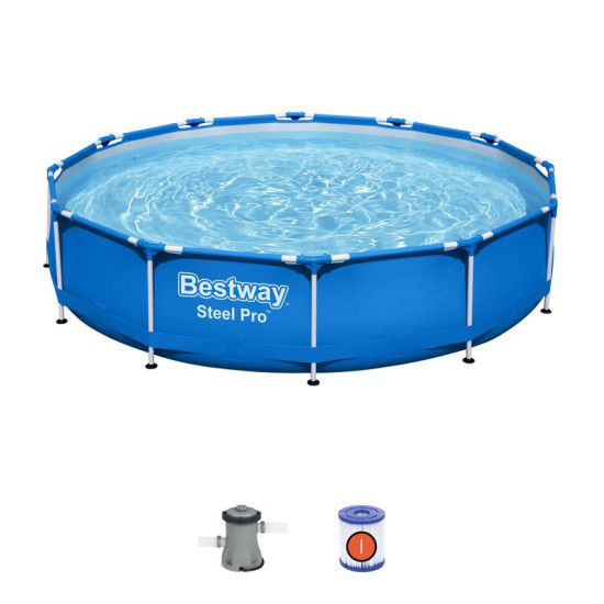 Bestway® Steel Pro MAX™ Baseins 3,66 m x 76 cm, filtrs