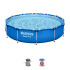 Bestway® Steel Pro MAX™ Baseins 3,66 m x 76 cm, filtrs
