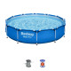 Bestway® Steel Pro MAX™ Baseins 3,66 m x 76 cm, filtrs