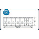 Bestway® Power Steel™ Baseins 4,88 m x 1,22 m