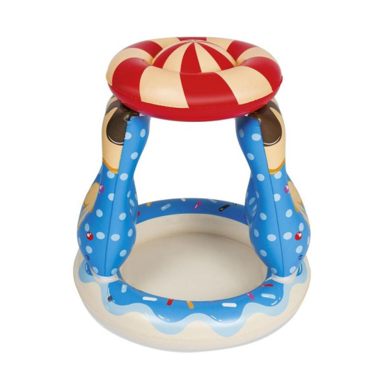 Peldbaseins Bestway® 52270, Candyville, bērniem, piepūšams, ar nojumi, 0,91x0,91x0,89 m