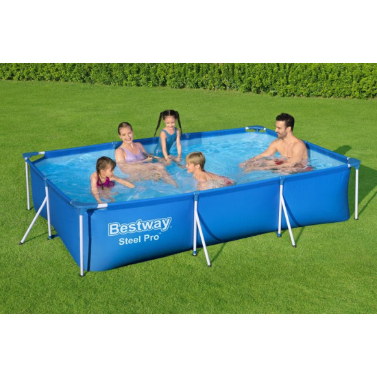 Above Ground Pool Bestway® Steel Pro™, 56411, filter, pump, 3,00x2,01x0,66 m Above Ground Pool Bestway® Steel Pro™, 56411, filter, pump, 3,00x2,01x0,66 m
