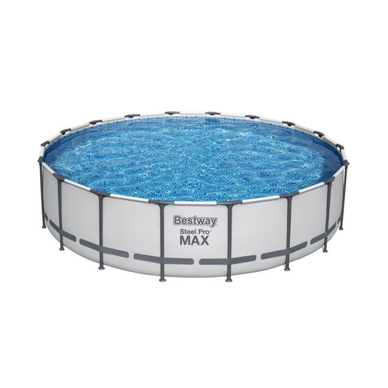 Baseins Bestway® Steel Pro MAX, 56462, filtrs, sūknis, kāpnes, brezents, 5,49x1,22 m