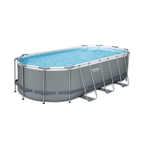Above Ground Pool Bestway® Power Steel™, 56710, filter, pump, ladder, dispenser, tarpaulin, 5,49x2,7 Above Ground Pool Bestway® Power Steel™, 56710, filter, pump, ladder, dispenser, tarpaulin, 5,49x2,7