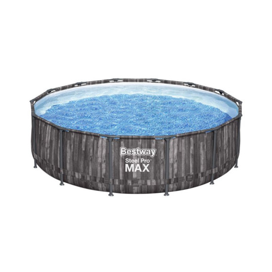 Baseins Bestway® Steel Pro MAX, 5614Z, filtrs, sūknis, kāpnes, brezents, 4,27 m x 1,07 m