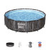 Above Ground Pool Bestway® Steel Pro MAX, 5614Z, filter, pump, ladder, tarpaulin, 4.27m x 1.07m