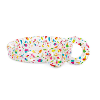 Baseins Intex® 59460, Just so fruity komplekts, bērnu, piepūšams, ritenis, bumba, 1.22x0.25 m