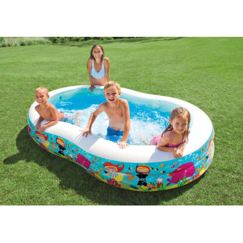 Baseins Intex® 56490, bērniem, piepūšams, 2,62x1,60x0,46 m Baseins Intex® 56490, bērniem, piepūšams, 2,62x1,60x0,46 m