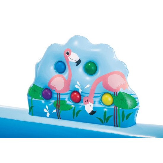 Baseins Intex® 57161, Jumgle adventure spēļu centrs, bērniem, piepūšams, 2,44x1,98x0,71 m Baseins Intex® 57161, Jumgle adventure spēļu centrs, bērniem, piepūšams, 2,44x1,98x0,71 m