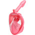 Snorkeling mask Destiny, full face, for kids, 4+, XS, pink