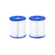 Bestway® FlowClear™ Cartridge(I) 58093 filtrs, 2gab iepakojums, kārtridžs, baseina kārtridžs, 1249 l/h