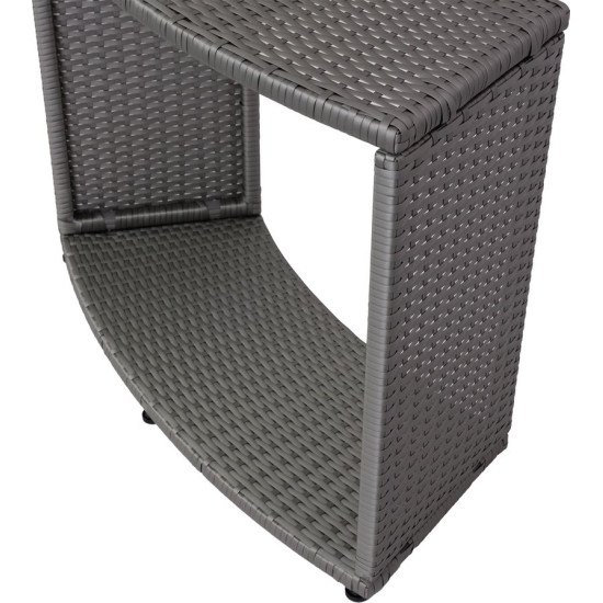 Furniture for the MSpa® hot tub, for the round hot tub, opening, 80x30x58 cm