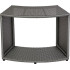 Furniture for the MSpa® hot tub, for the round hot tub, opening, 80x30x58 cm
