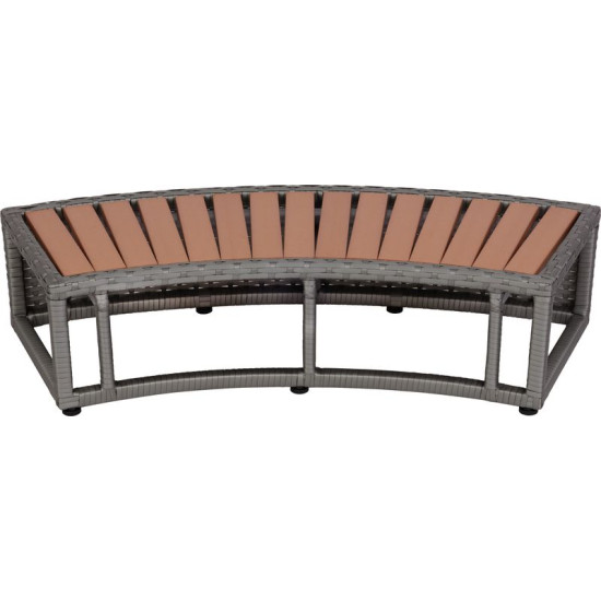 MSpa®ступенька для круглой гидромассажной ванны, серая, 92x30x22 см