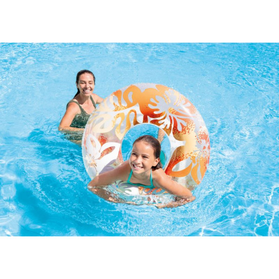 Intex® 59251NP Clear Color Ring, Children's, Inflatable, Water, Mix of Designs, 91 cm Intex® 59251NP Clear Color Ring, Children's, Inflatable, Water, Mix of Designs, 91 cm