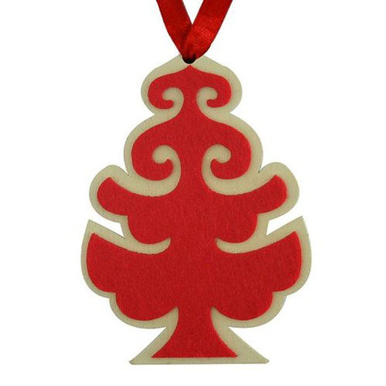 Елочные игрушки MаgiсHome, Елка, 5 шт.