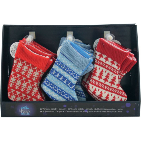 Ziemassvētku rotājumi MagicHome, Sock, Sellbox 30 gab