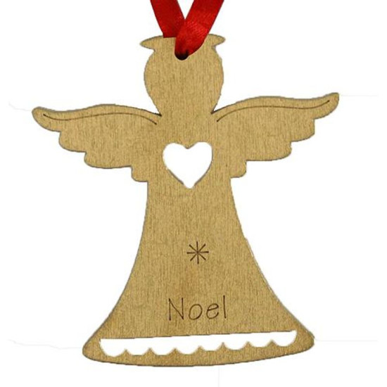 Елочные игрушки MаgiсHome, Ангел NOEL, золото, уп. 5 шт.