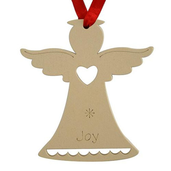 Елочные игрушки MаgiсHome, Ангел Joy B, золото, упак. 5 шт.
