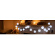 Christmas Light MagicHome Cottonball, White, L-3 m, IP20