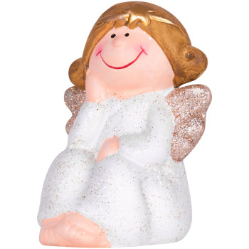 Рождественская фигурка ,Ангел, полирезина, 6,7х6,2х11 см.