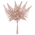 Twig MagicHome Christmas, fern, rose gold 19 cm