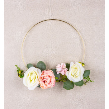 Decoration 25 cm, flowers, hanging