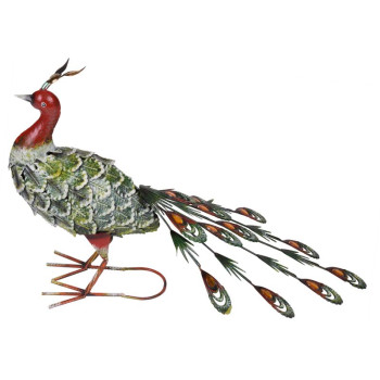 Декоративная садовая фигурка Meссo 2352, Павлин, 62x43 см, листовой металл