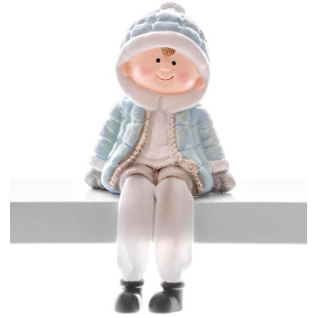 Рождественская фигурка, Мальчик, 13 см, полирезина.