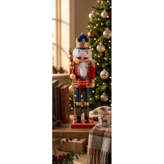 Figure Nutcracker, with cossack hat, wood Figure Nutcracker, with cossack hat, wood