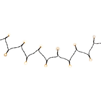 LED гирлянда MаgiсHome Ceibo, 48 LED, теплый белый, 3xАА, 8 режимов, таймер, наружняя.